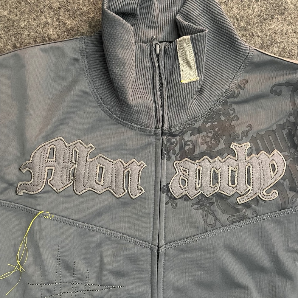 Monarchy Zip-Up Track Jacket Medium - image 3